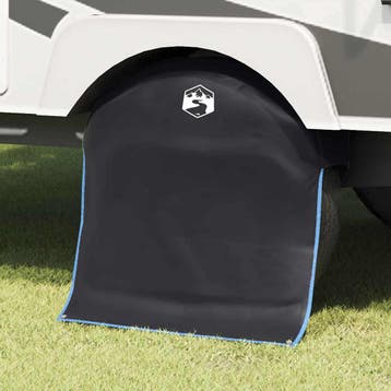 vidaXL Wieldop Zwart en Blauw 108 x 76 cm oxford, Verzenden, Nieuw
