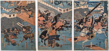 YOSHITORA — De Slag bij Yokotagawara (1181) met Tomoe Gozen