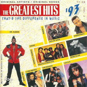 Various - The Greatest Hits 93 - Vol. 2, Ophalen of Verzenden, Gebruikt