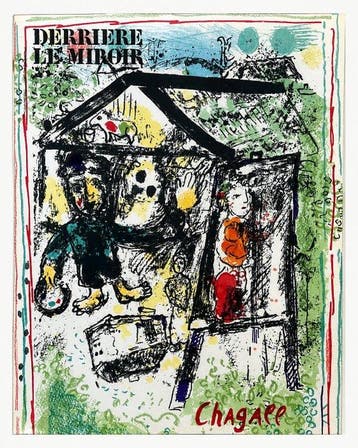 Marc Chagall (1887-1985) - Le Peintre au village