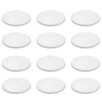 Afdekplaat plafond | Q-link | 12 stuks (Rond, Ø125mm, Wit), Verzenden, Nieuw
