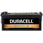 Duracell 12 volt 240 ah startaccu BDP 240 EFB, Auto-onderdelen, Ophalen of Verzenden, Nieuw