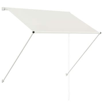 Zonnescherm 100x150cm creme | retourdeal 59% korting, Tuin en Terras, Zonneschermen, Ophalen of Verzenden, Uitvalscherm, Minder dan 150 cm
