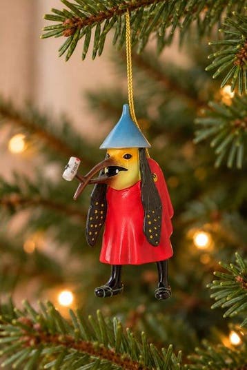Kerstboomversiering (10) - Hars - Kerstornament vogel