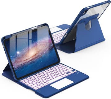 iPad QWERTY Keyboard Case - Touchpad | 55% Voordeel, Computers en Software, Apple iPads, Overige kleuren, Apple iPad, 11 inch