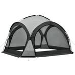 [pro.tec] Paviljoen Grästorp met LED-verlichting 345x345x247, Tuin en Terras, Partytenten, Verzenden, Nieuw