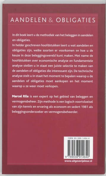 Beleggen in aandelen & obligaties 9789038914640 M. Rila, Verzenden, Gelezen, M. Rila