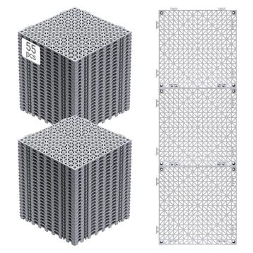 Modulaire Drainagemat Grijs 15mm - Laatste Stuk!, Huis en Inrichting, Ophalen of Verzenden, Nieuw, Grijs, Badmat