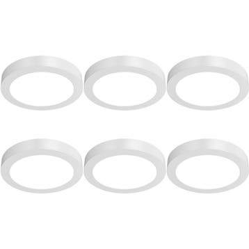 LED Downlight Opbouwspot 6 Stuks - Brinton Thin - 18W 1760lm, Kunststof, Nieuw, Overige fittingen, Ophalen of Verzenden