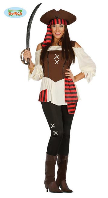 Piraten Kostuum Dames Bonny, Ophalen of Verzenden, Nieuw