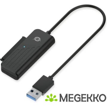 Conceptronic ABBY01B kabeladapter/verloopstukje USB A SATA, Verzenden, Nieuw, Conceptronic