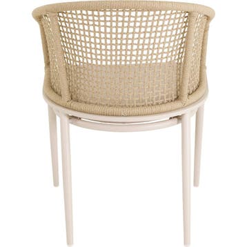 Kioto tuinstoel - beige/beige, Ophalen of Verzenden, Nieuw