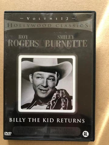 Western - Billy the Kid returns - 1938 - Roy Rogers, Cd's en Dvd's, Vanaf 6 jaar, Ophalen of Verzenden, Zo goed als nieuw