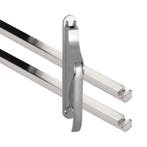 Pomp-espagnolet Elegant mat chroom inclusief 2 stangen, Doe-het-zelf en Verbouw, Deuren en Horren, Verzenden, Nieuw