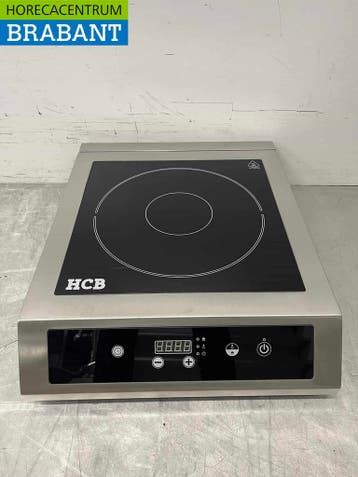 RVS Inductie fornuis kookplaat XL 3,5 kW 230V Horeca, Ophalen of Verzenden, Nieuw in verpakking