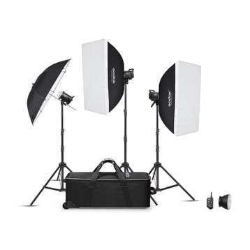 Godox MS200V-D Trio Studio Flash Kit, Ophalen of Verzenden, Nieuw, Overige merken