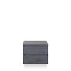 Porto Badmeubelset 70 cm - Beton Antraciet - Wastafel, Huis en Inrichting, Badkamer | Badkamermeubels, Ophalen of Verzenden, Nieuw