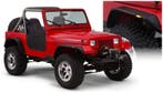 Bushwacker 87-95 Jeep Wrangler Flat Style Flares 4pc, Ophalen of Verzenden, Nieuw
