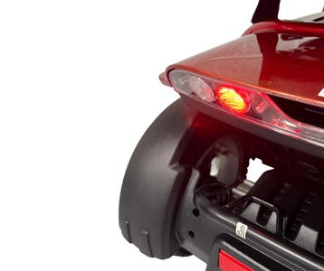 Pride XL140S Rood – Gebruikt – Nieuwe Accu’s – 20 km/u, Ophalen of Verzenden, Gebruikt, Pride