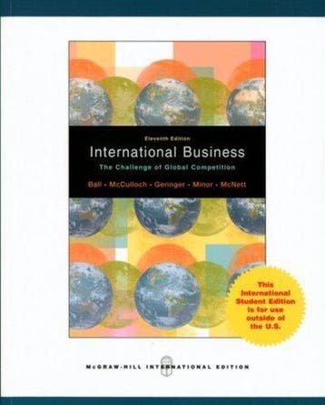 International Business - Donald Ball 9780071286671, Verzenden, Gelezen, Donald Ball