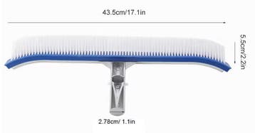 18 inch Zwembadborstel - Aluminium handvat voor Spaen Vijver, Verzenden, Nieuw