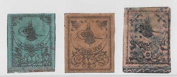 Turkije 1863/1864 - Postzegelverzameling. Rusland 1850-1957, Gestempeld