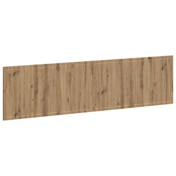 vidaXL Wandgemonteerd Hoofdeinde EDE Artisanaal eiken, Verzenden, Nieuw, Bruin, Hout