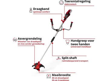 Einhell Accu Bosmaaier AGILLO 18/200 Li Solo - Power, Verzenden, Zo goed als nieuw, Einhell