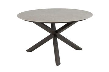 Taste Prado ronde tuintafel keramiek Ø130 cm. - Terre, Verzenden, Nieuw, Rond, Overige materialen