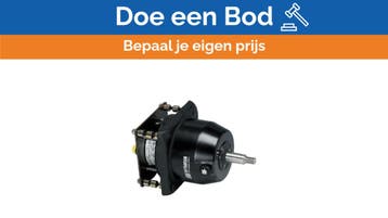 Bieden: Uflex X56 square mounting flange for steering black, Watersport en Boten, Ophalen of Verzenden, Nieuw
