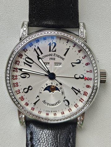 Schwarz Etienne - Roma Classic Moon Phase Calendar with, Nieuw