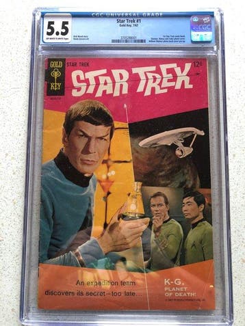 Star Trek 1 - Star Trek - 1 Graded comic, Comic - 1967/1967, Nieuw