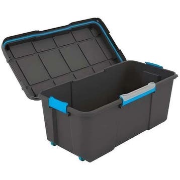 ABM Opbergbox - 80 L - Zwart - Ergonomische handgrepen -..., Verzenden, Nieuw