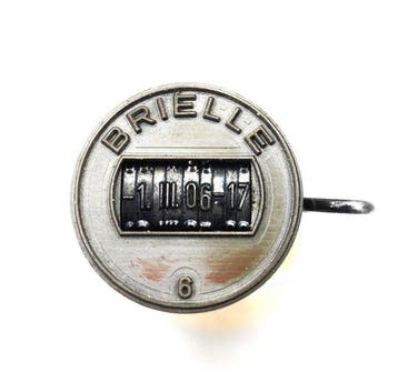 Poststempel - Origineel PTT datumstempel - Brielle 6 -, Gestempeld