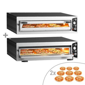 GGM Gastro | (2 stuks) Elektrische pizzaoven Power - 9x |, Verzenden, Nieuw, GGM Gastro