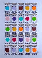 Bachibouzouk (1977) - Warhol vs Banksy vs Hirst, Antiek en Kunst, Kunst | Schilderijen | Modern