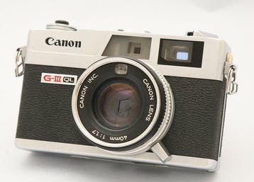 Canon Canonet QL17 GIII | Meetzoeker camera (Zonder, Nieuw