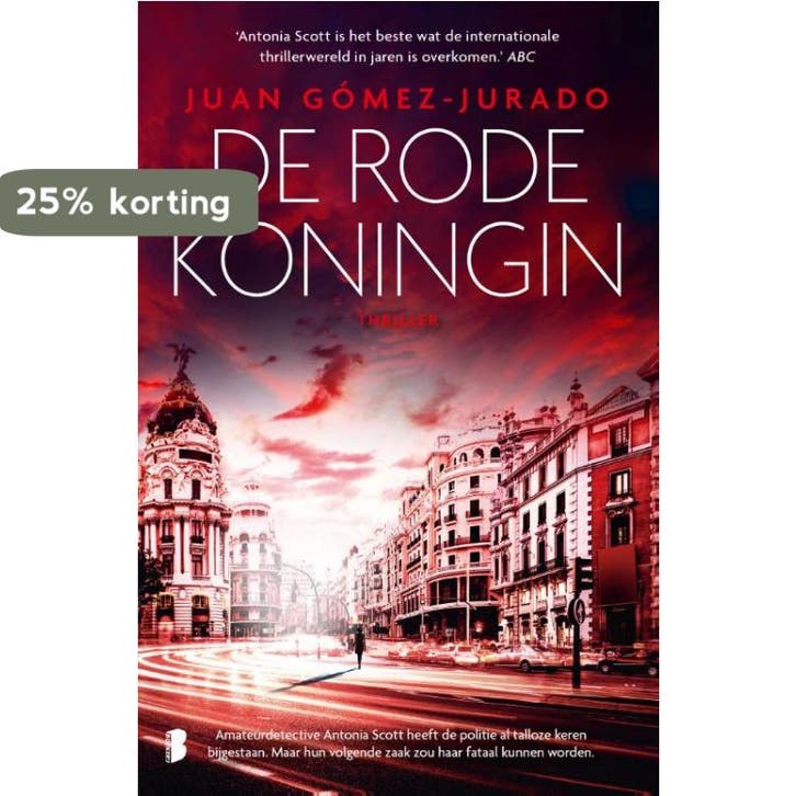 De rode Koningin / Antonia Scott 9789022593479, Boeken, Thrillers, Gelezen, Verzenden