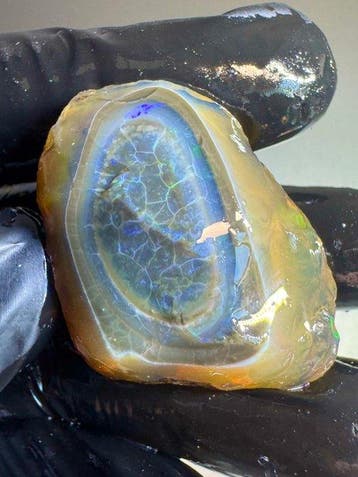 Geoliede ruwe Ethiopische opaal - 103,00 ct Brutes,