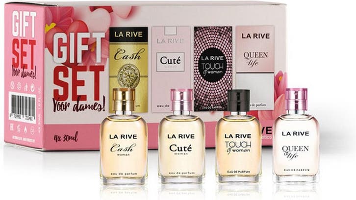 La Rive Miniatuurset Dames Giftset 4x30ml, Sieraden, Tassen en Uiterlijk, Uiterlijk | Parfum, Nieuw, Verzenden