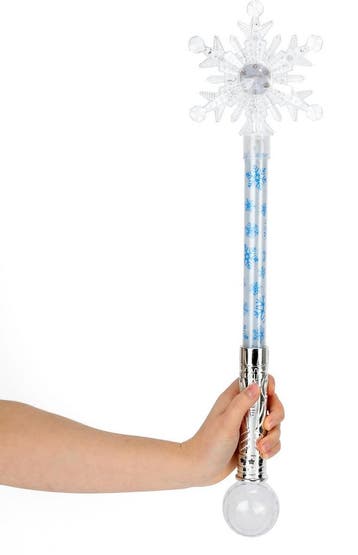 Ice Princess Toverstaf Sneeuwvlok met Licht, Ophalen of Verzenden, Zo goed als nieuw
