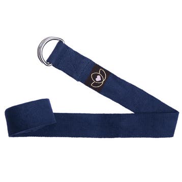 Yoga riem extra lang indigo - Lotus, Verzenden, Nieuw