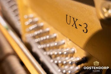 Yamaha UX3 PE messing piano - 4198523, Zo goed als nieuw, Zwart, Piano