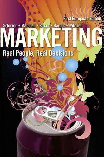 Marketing: Real People, Real Decisions First European, Verzenden, Gelezen, Stuart Elnora