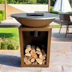 ASH Plancha BBQ Ø81 cm – Cortenstaal – Grillring, Verzenden, Nieuw, ASH