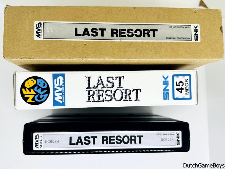 Neo Geo MVS - Last Resort - Boxed, Spelcomputers en Games, Games | Overige, Gebruikt, Verzenden