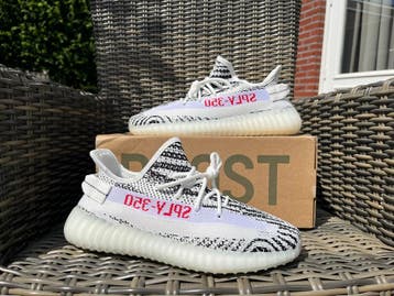 Yeezy Boost 350 V2 Zebra - Maat 40 & 41 - Volledig Nieuw!, Kleding | Heren, Verzenden, Wit, Nieuw, Sneakers of Gympen