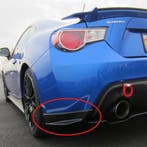 SK-Import Achter Bumper Lip STI Style Zwart Subaru,Toyota, Ophalen of Verzenden, Nieuw, Achter, Bumper