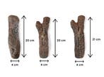 Gofire Keramische stammetjes medium - 3 stuks, Tuin en Terras, Terrasverwarmers, Verzenden, Nieuw