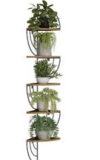 Hoek Wandplank met Zigzag Ontwerp – 5 Lagen, Verzenden, Nieuw